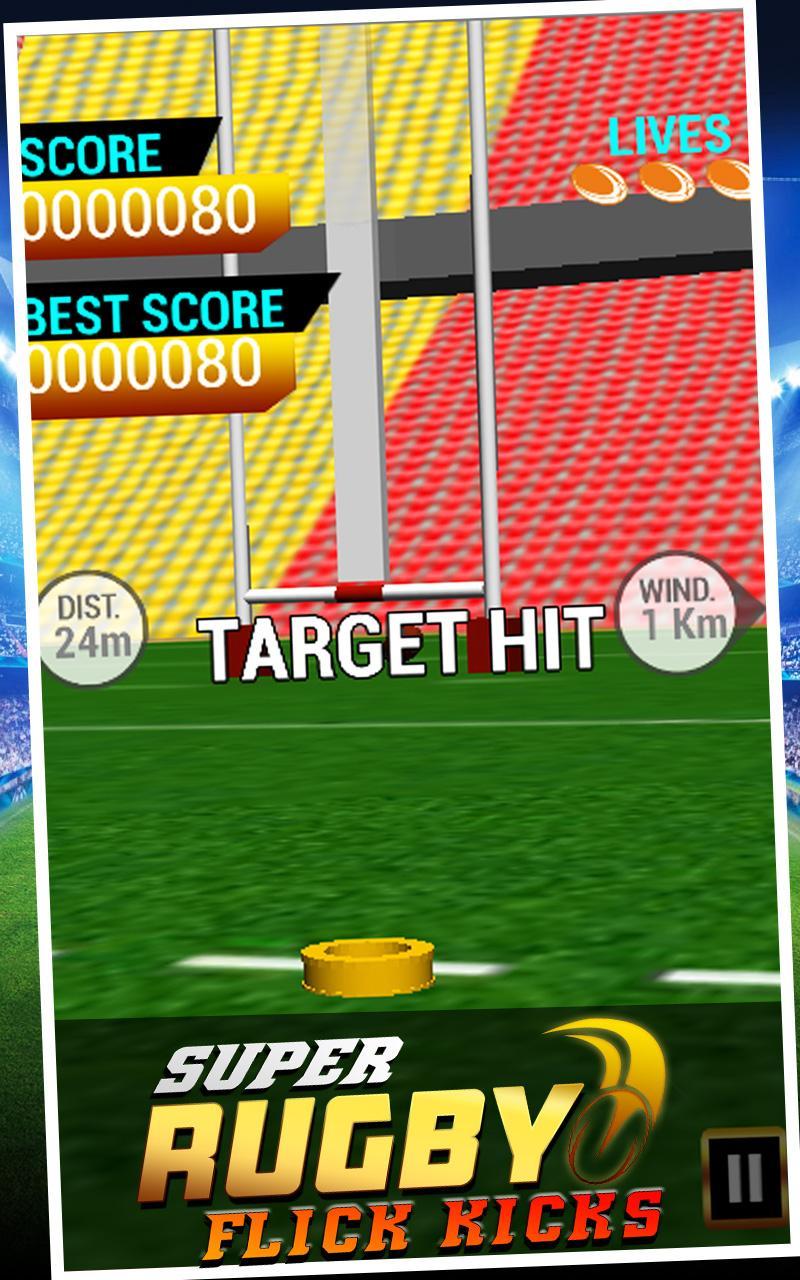 Super Rugby Flick Kicks