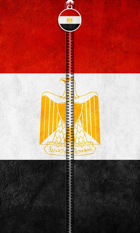 Egypt Flag Zipper UnLock