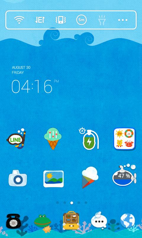 Sea Story dodol theme