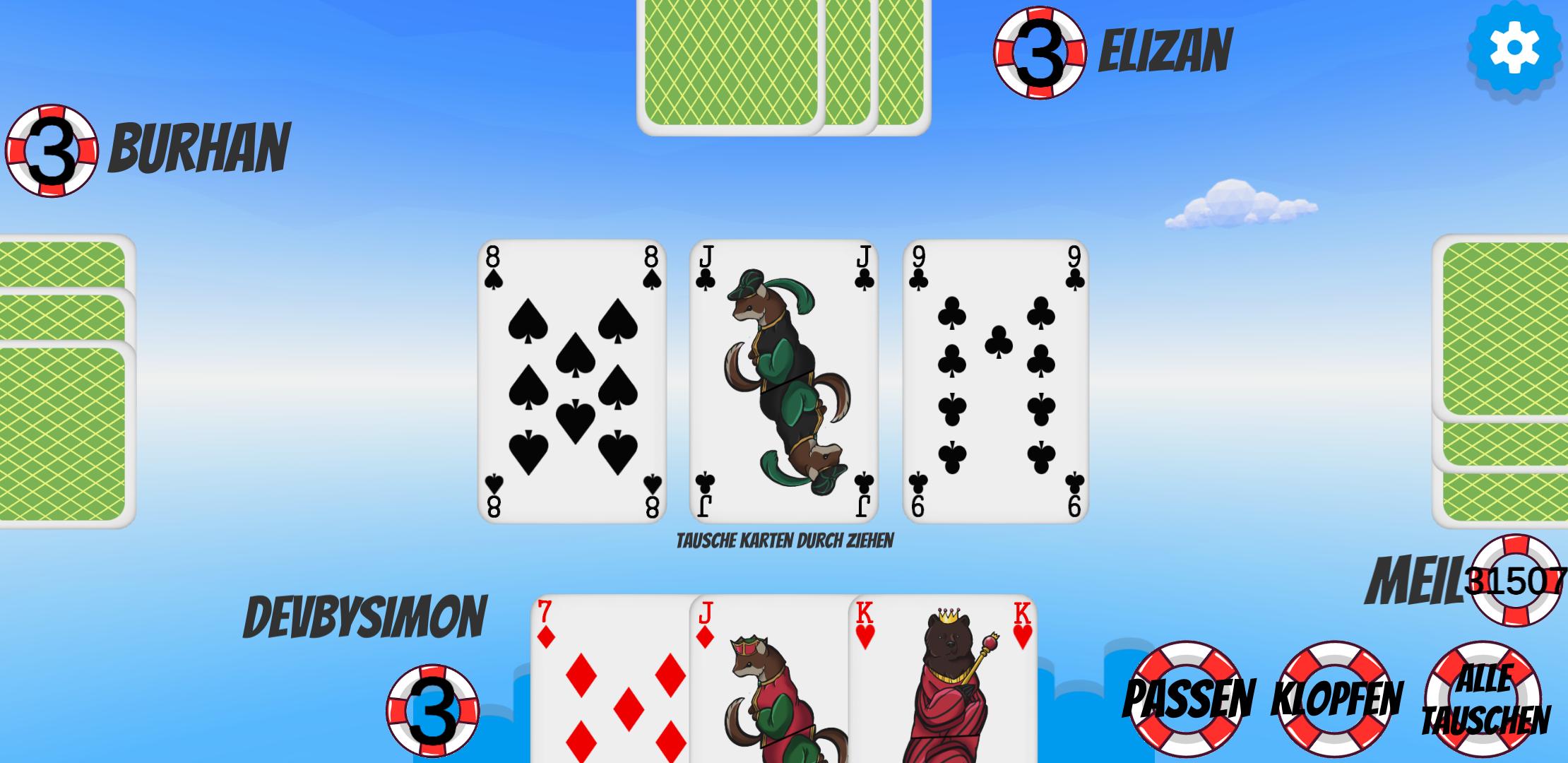 Schwimmen/31 - Das Kartenspiel