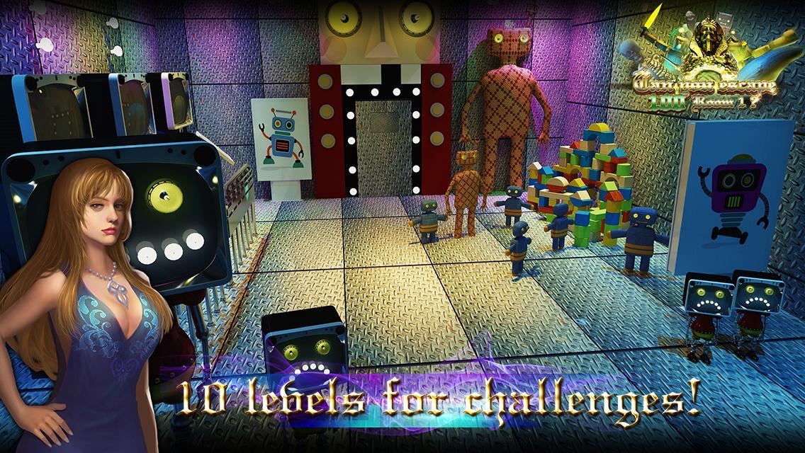 Can you escape 100 Room 4