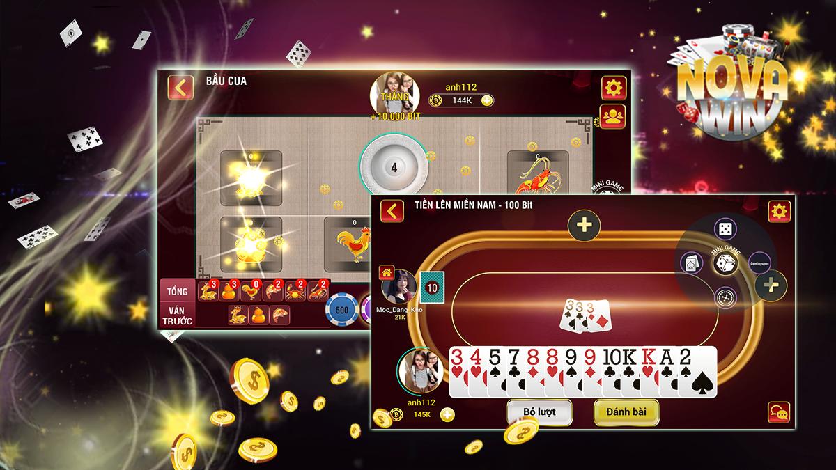 Vong quay tai loc Novawin - phat loc, no hu