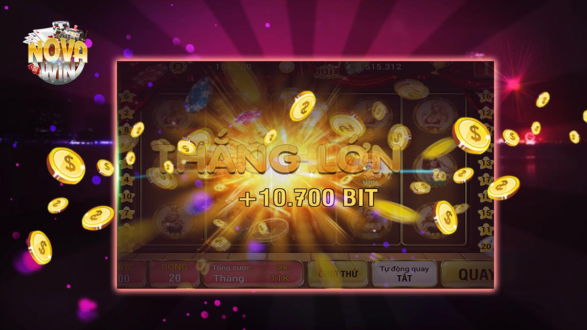 Vong quay tai loc Novawin - phat loc, no hu