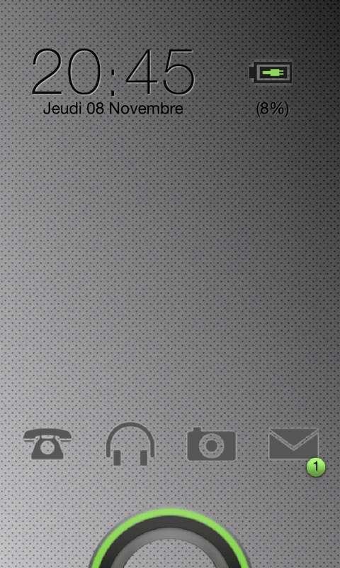 Sense Green Go Locker theme