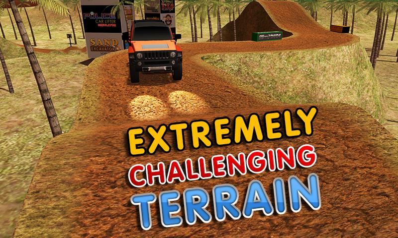 Real 4x4 Hummer Jeep Driver