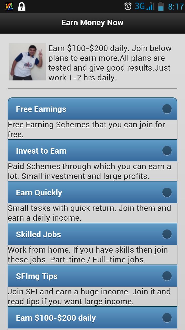 Earn money in 2 hrs.