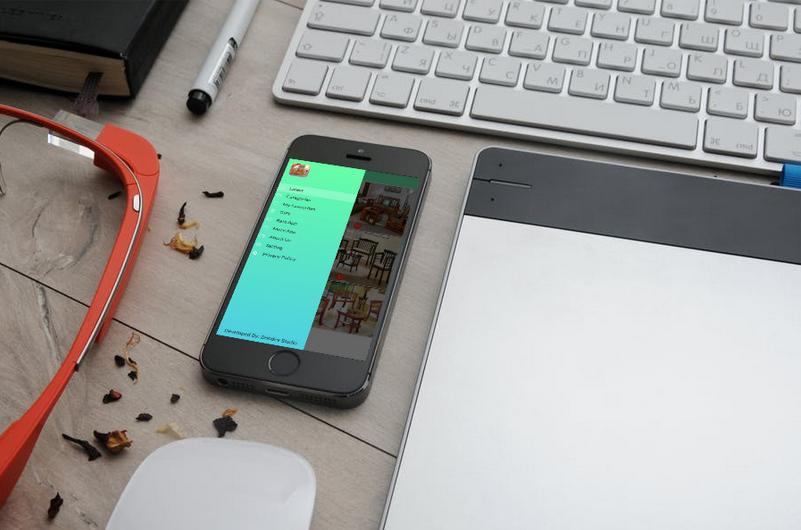 Wooden Chair and Table Set Design