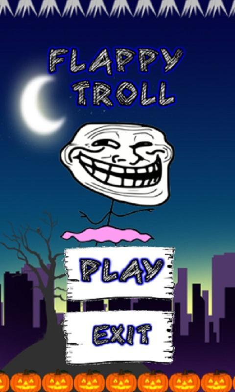 Flappy Troll Face