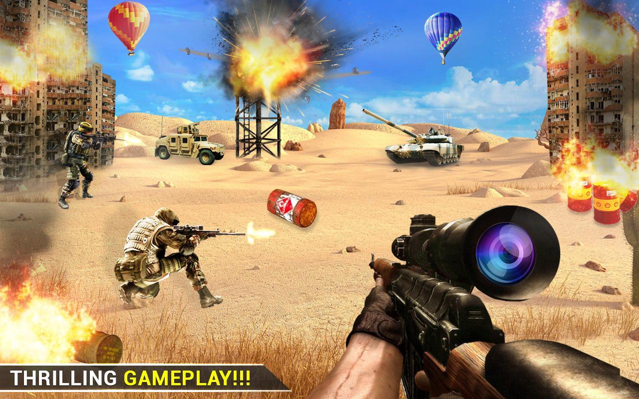 Sniper Terrorist Shooting 3D Game New