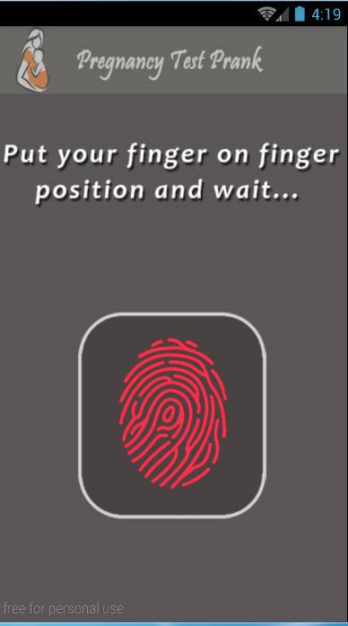 Pregnancy Test HD Prank