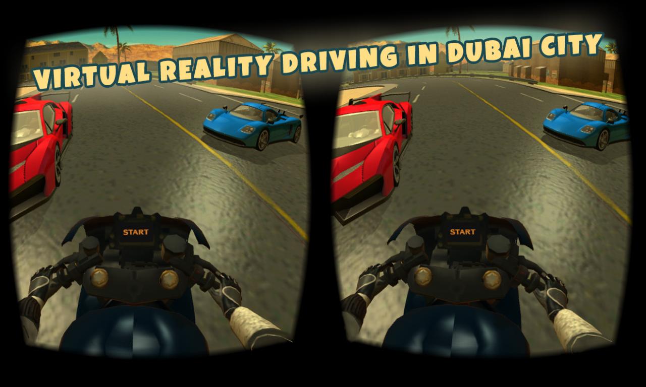 VR Motorbike Cardboard Bike