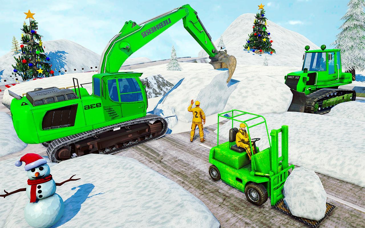 Snow Blower Excavator Simulator