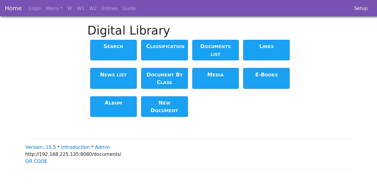 My Digital Library, Documentat