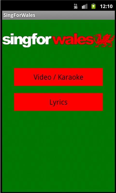 Sing For Wales | Welsh Anthem