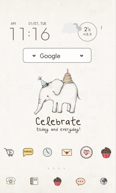 baby elephant dodol theme