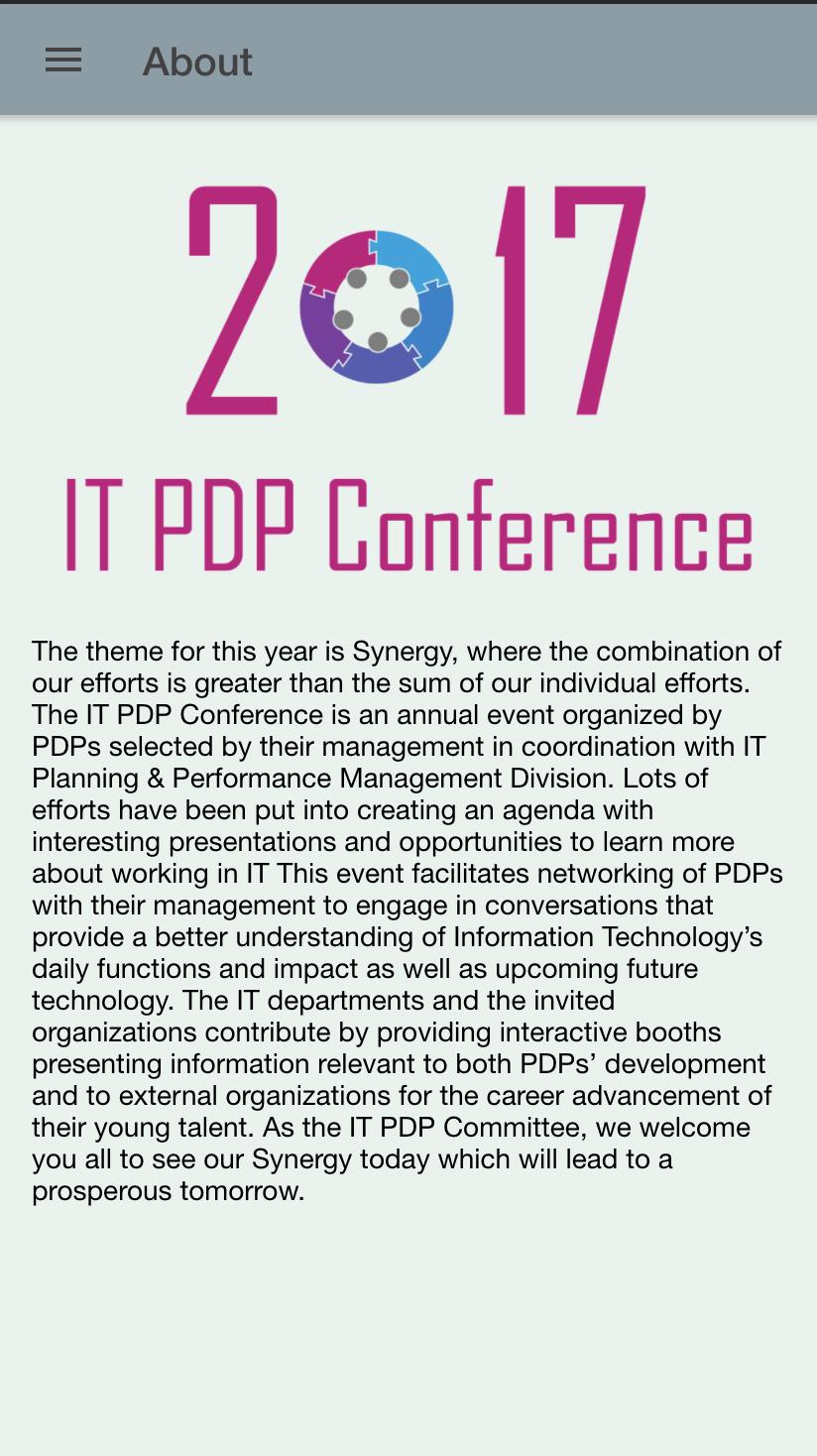 PDP Conference Manager