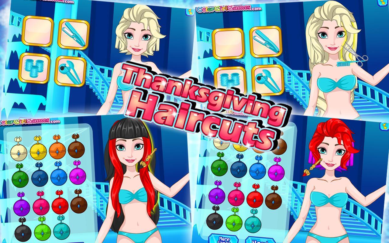 Princess Thanksgiving Haircuts