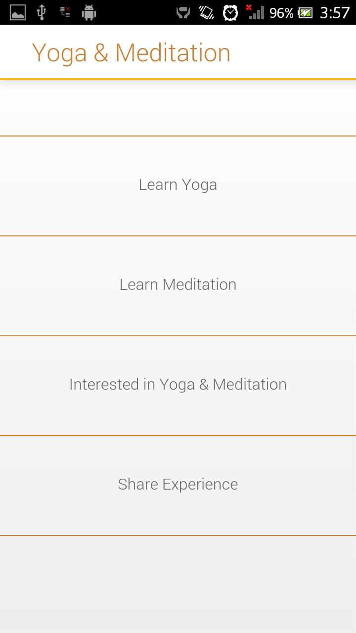 Yoga & Meditation
