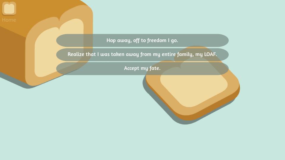 A Day In Life As A Piece Of Bread Slice - itch.io