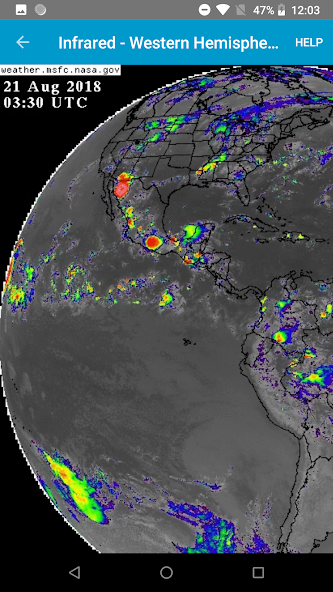 Simple Satellite Weather Loops