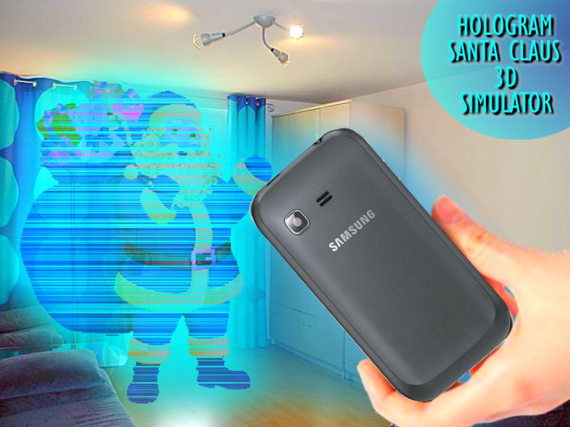 Santa Claus Hologram Simulator