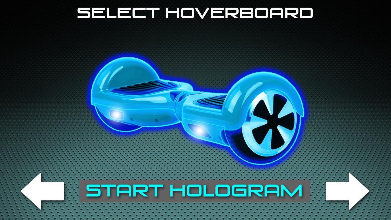Hologram 3D Hoverboard Joke
