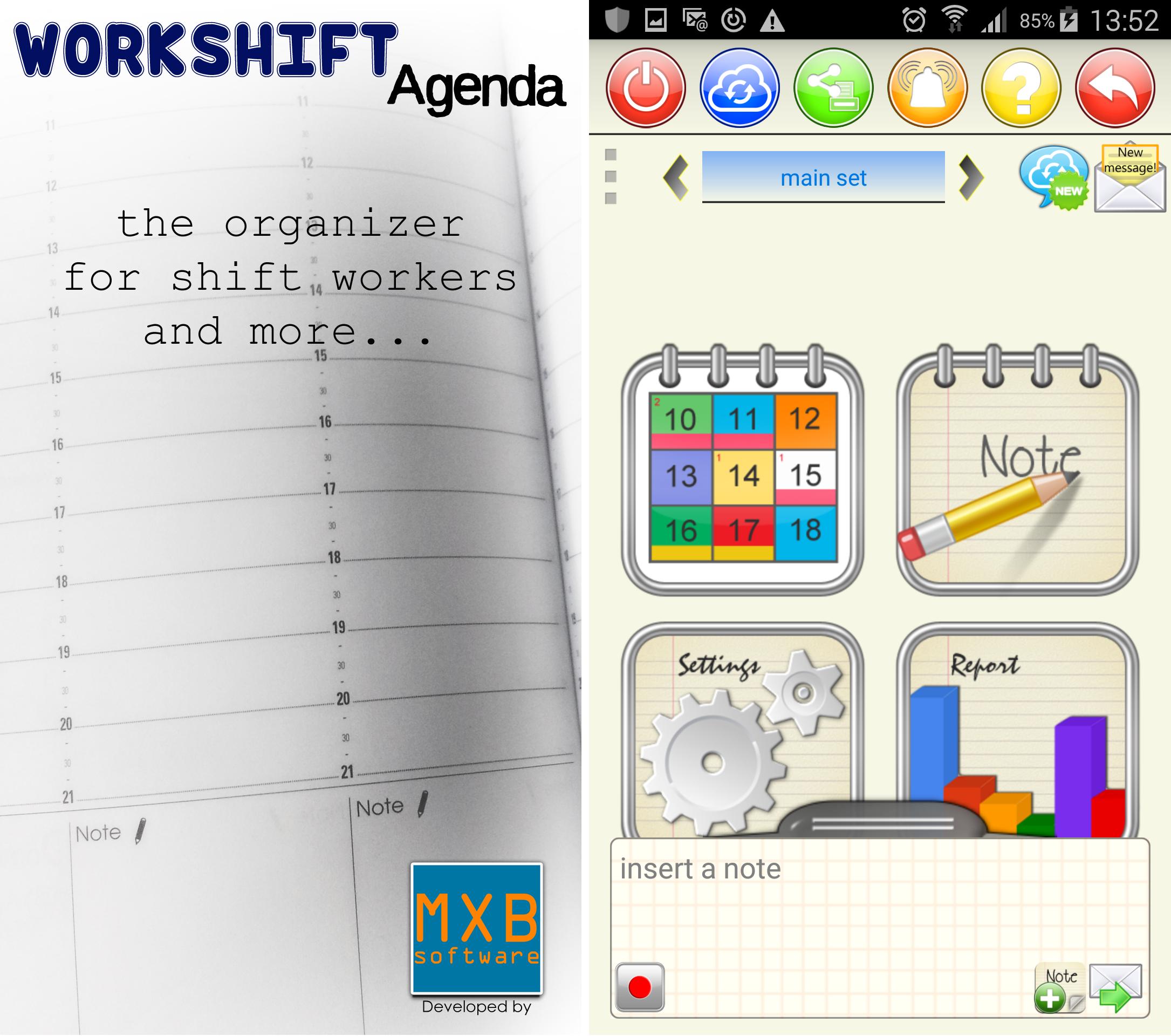 WorkShift Agenda Lite