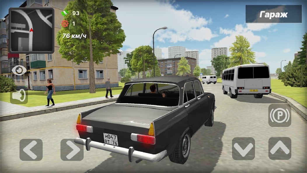 Москвич 412 - симулятор машины