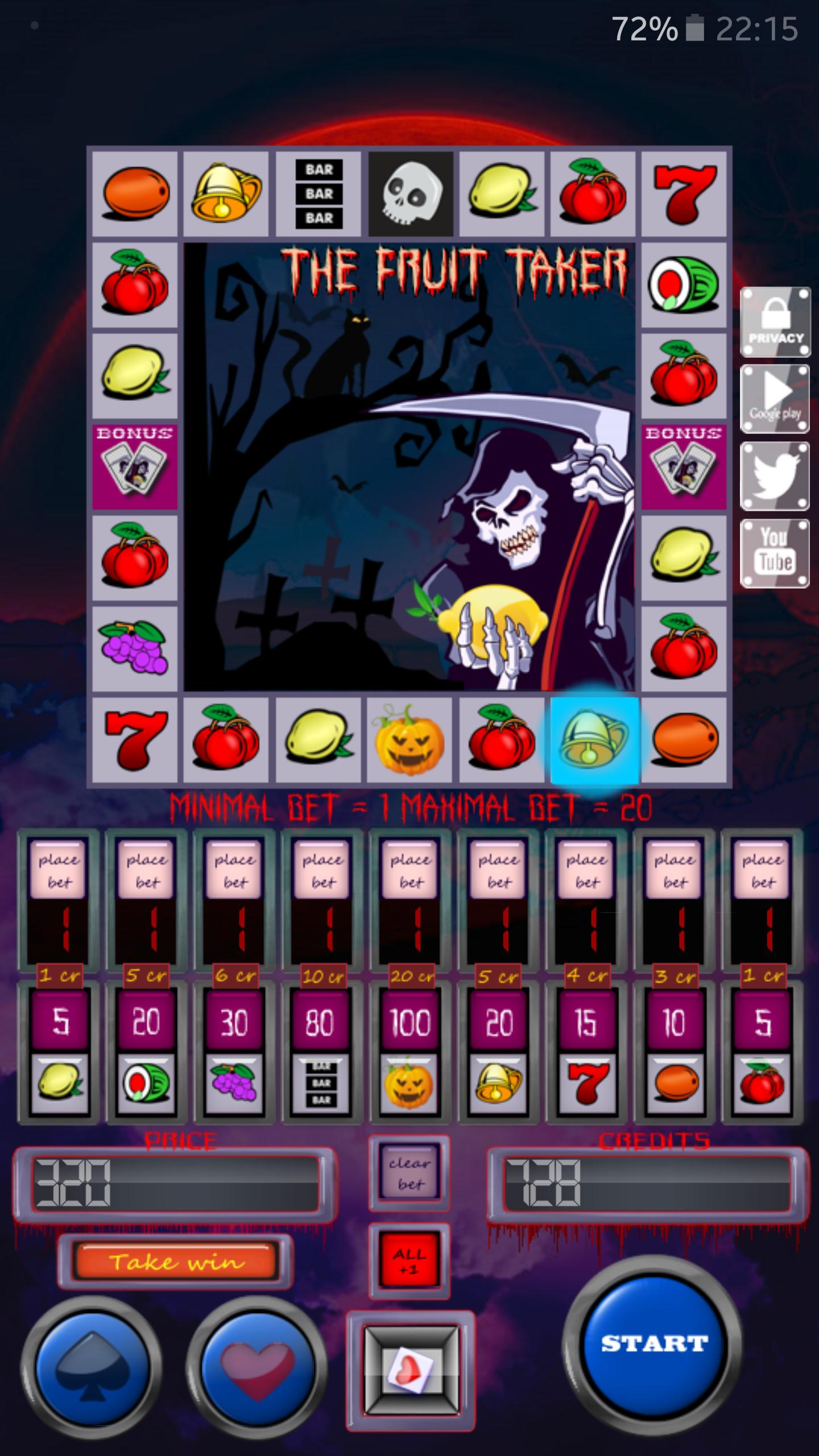The Fruit Taker slot machine