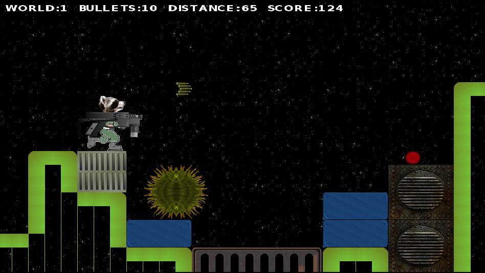 Cosmic Rakoon Big Guns Parody