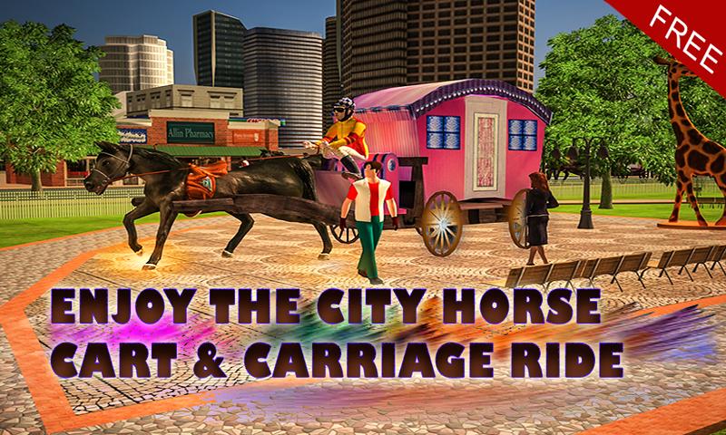 Horse Carriage Transport Drive