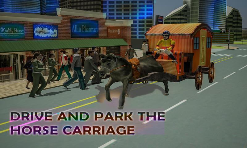 Horse Carriage Transport Drive