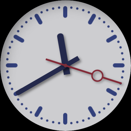 Dutch Railway Station Clock