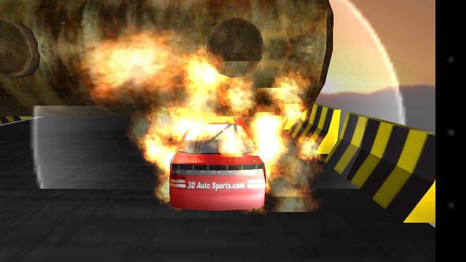 Burning Car