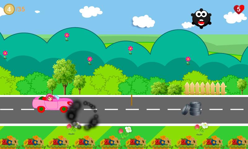 Strawberry Shortgirl Car