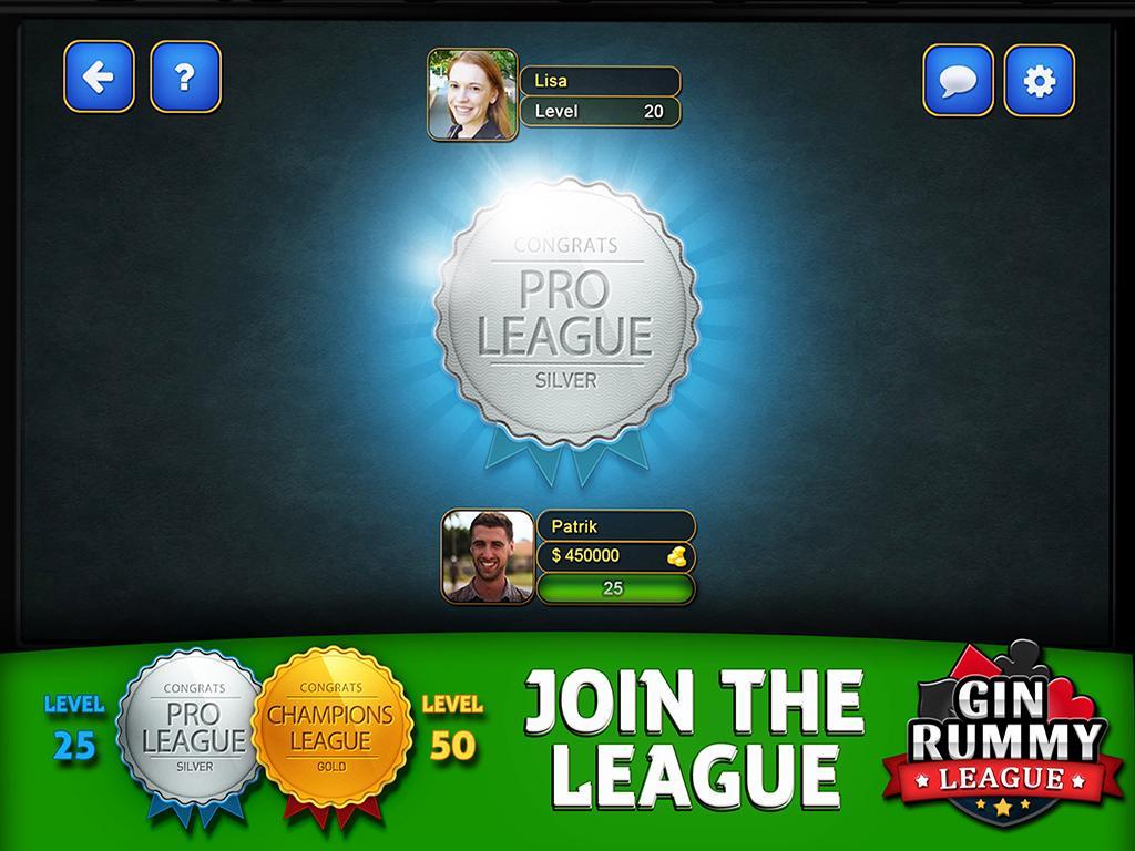 Gin Rummy League