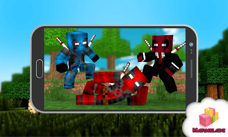 Mod Hero Deadpool MCPE