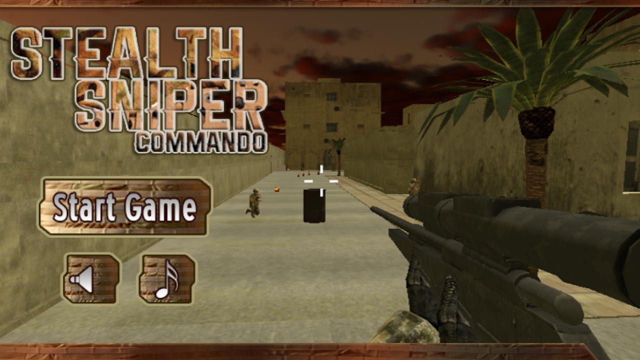 Secret Spy Sniper Commando Act