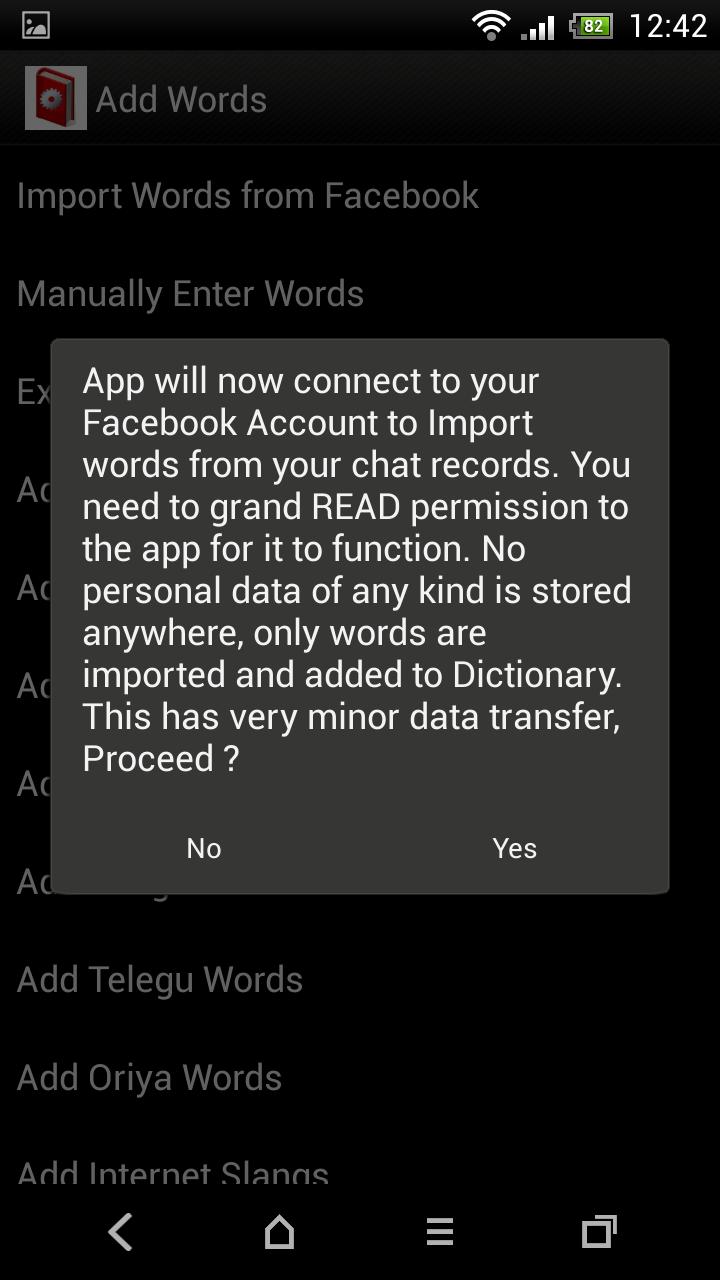 Tweak User Dictionary Free