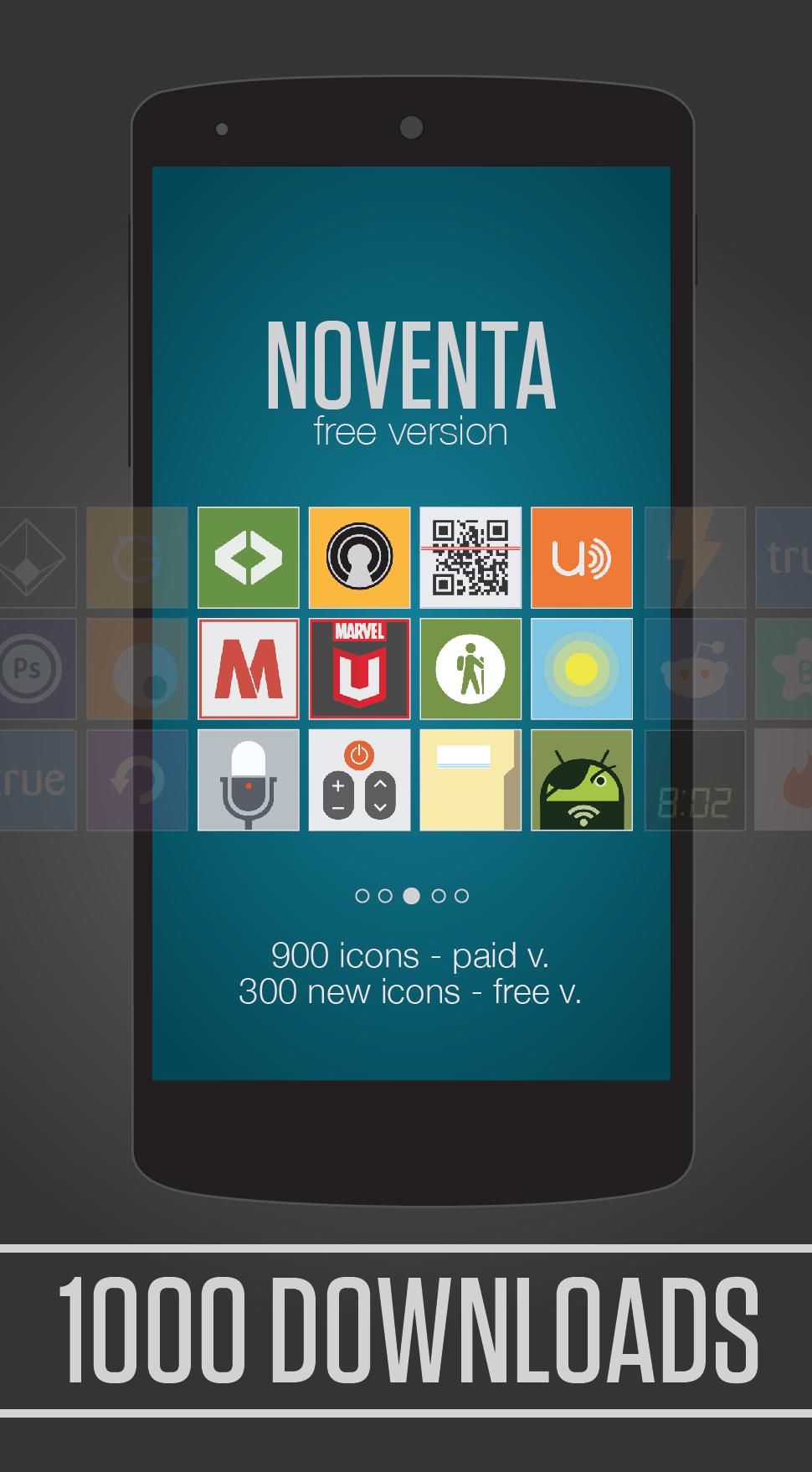 Noventa Free - Icon Pack