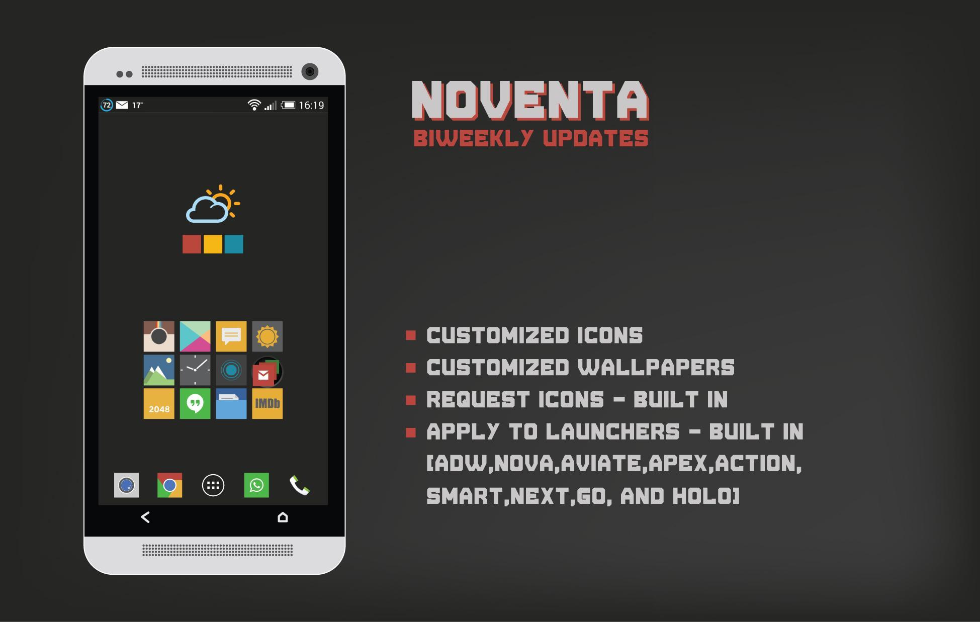 Noventa Free - Icon Pack