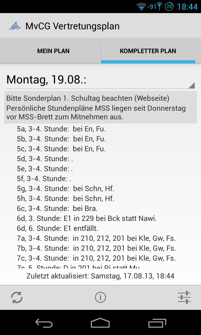 MvCG Vertretungsplan