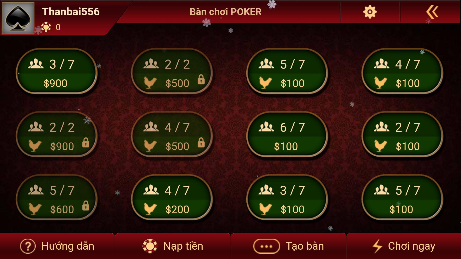 Danh bai online Tien len ta la