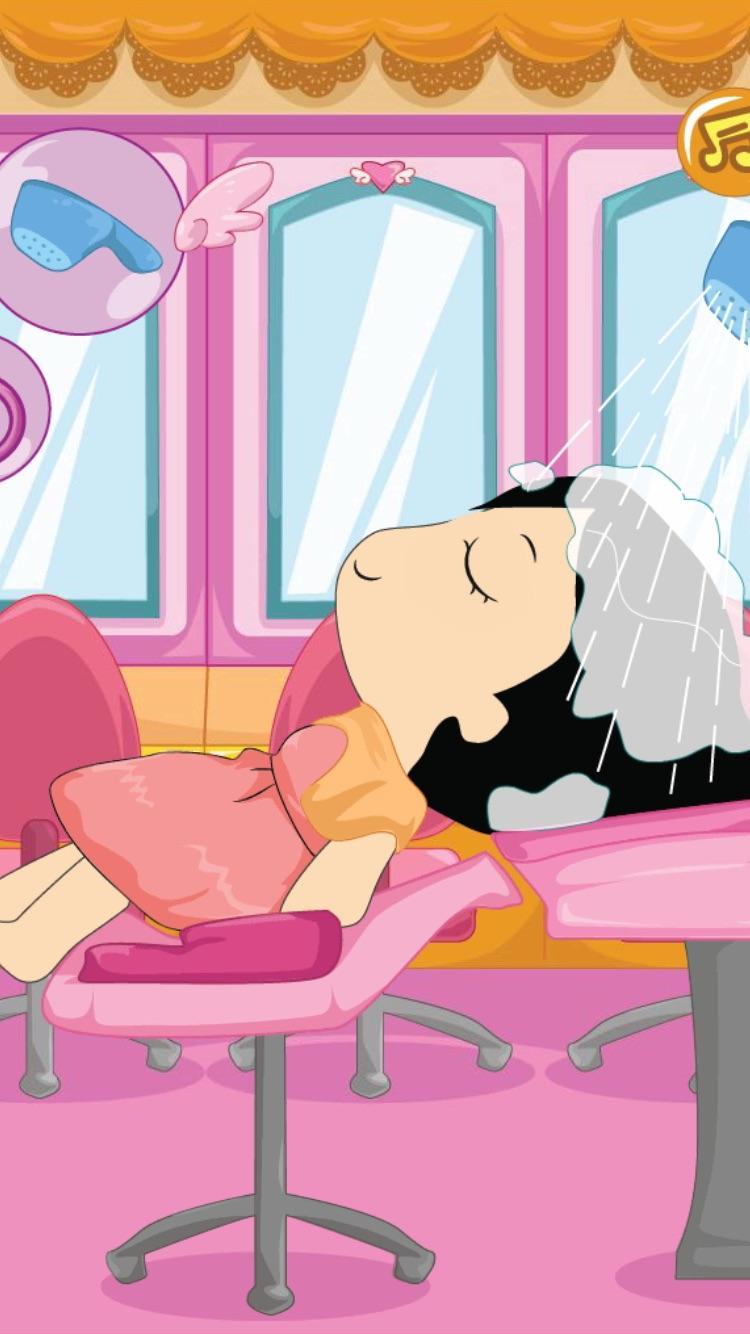 Cute Styling Saloon Girl Game