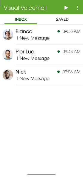 Cricket Visual Voicemail