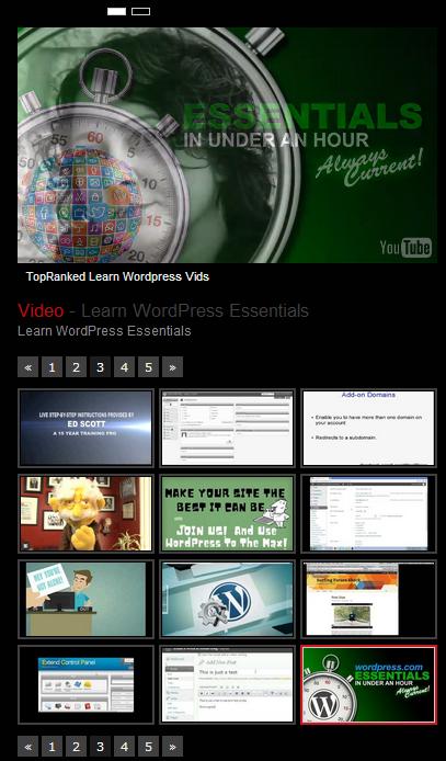 TopRanked Learn Wordpress Vids