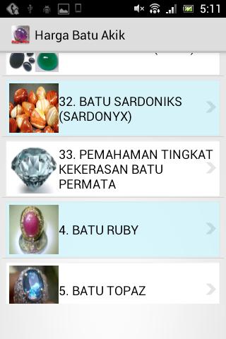 Jenis Harga Khasiat Batu Akik