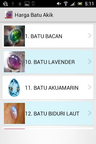 Jenis Harga Khasiat Batu Akik