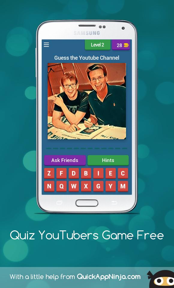 Quiz YouTubers Game Guess Free