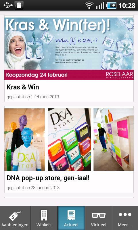 Roselaar shopping center